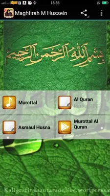 Maghfirah M Hussein android App screenshot 7